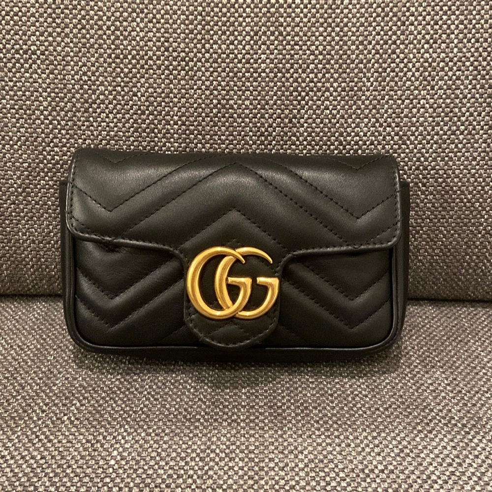 Gucci Marmont super mini black